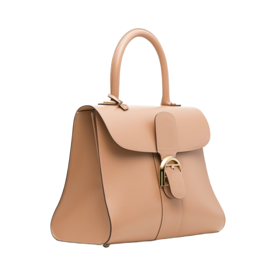 델보 브리앙 MM 박스 카프 텐더 베이지(Delvaux Brillant MM Box Calf Tender Beige) - 2