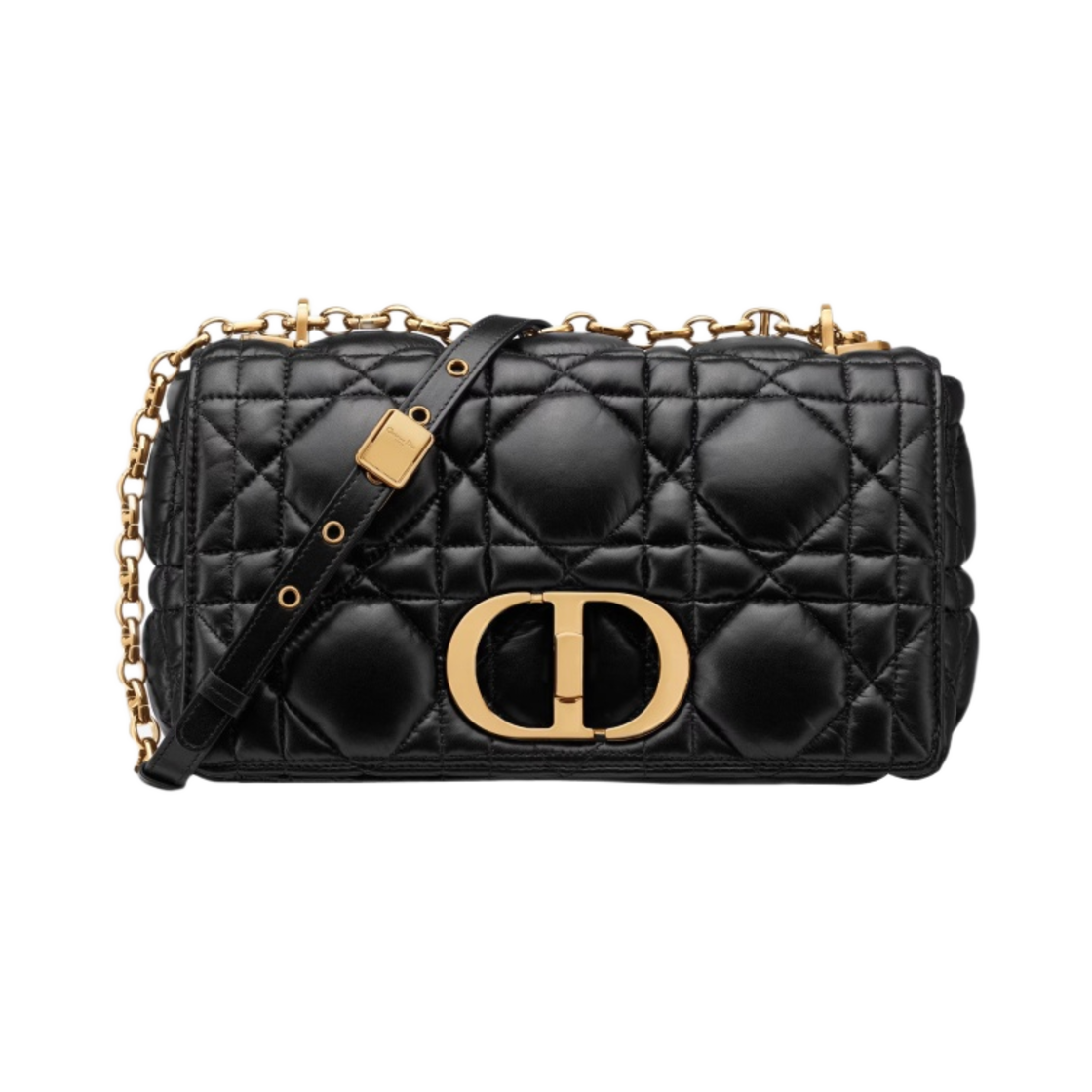 디올 미디움 카로백 서플 까나쥬 카프스킨 블랙