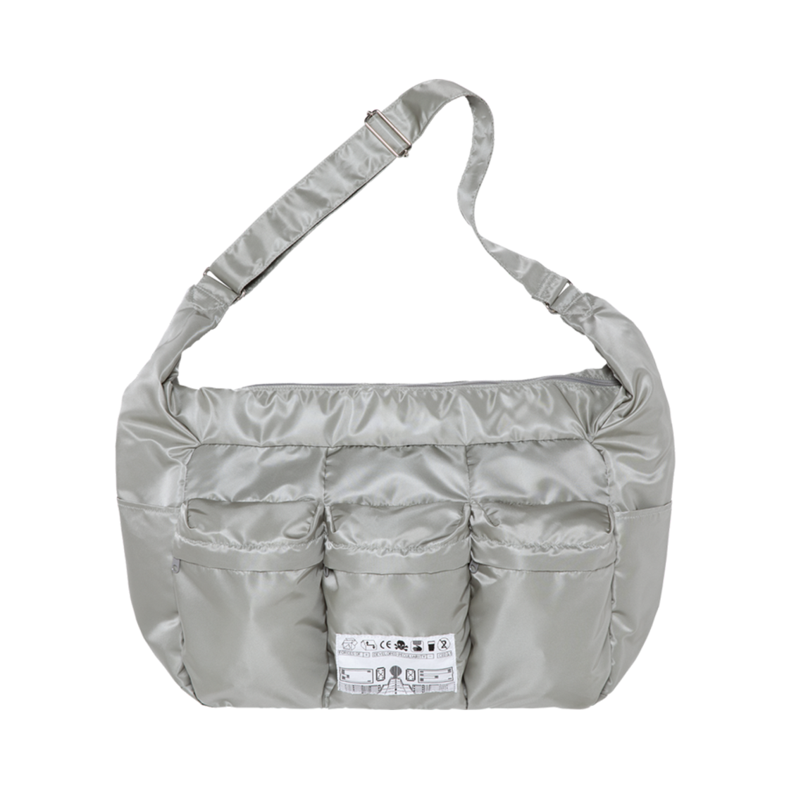 - Cav Empt Developed Shoulder Bag Grey - 24FW