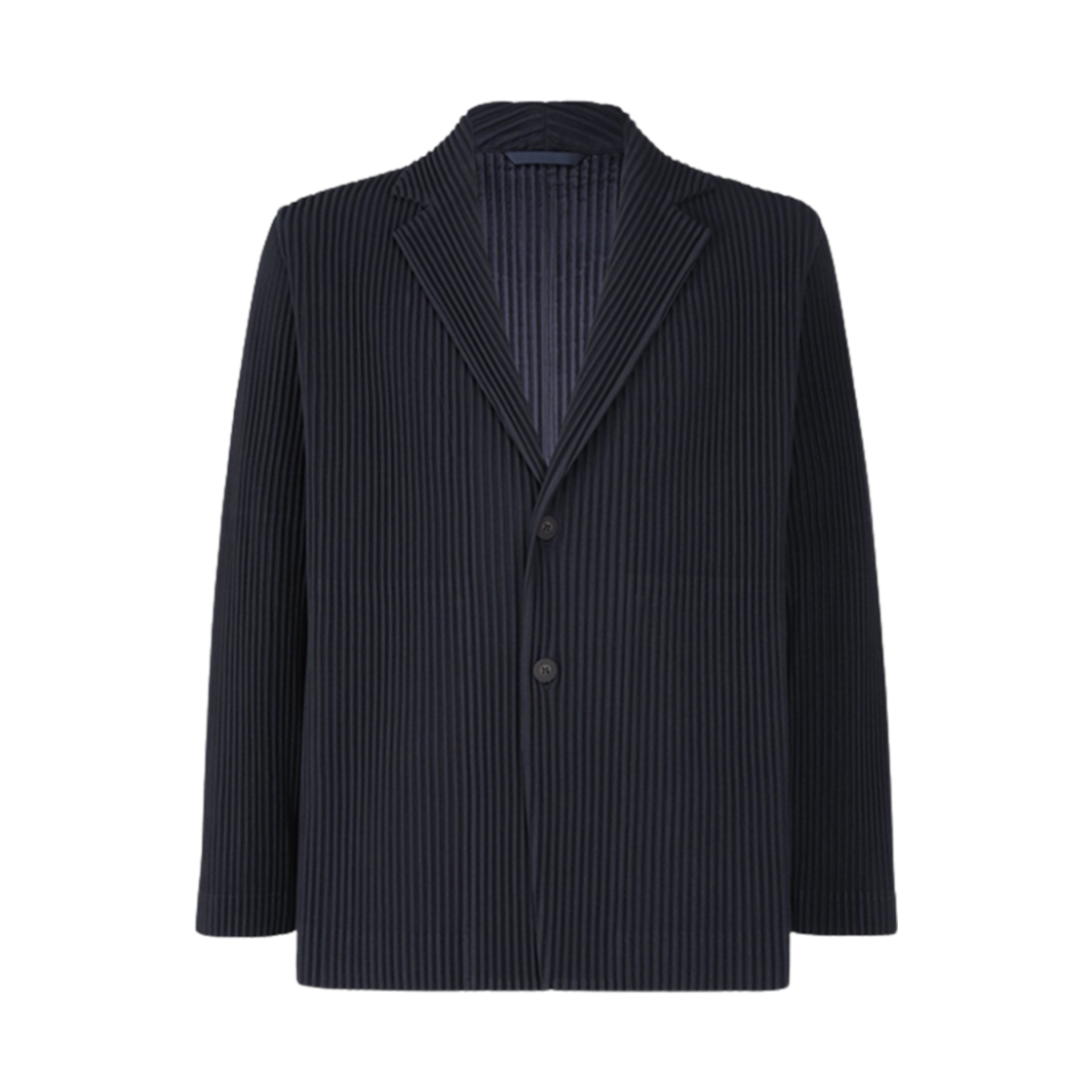 JD401-75 Homme Plisse Issey Miyake Basics Jacket Navy