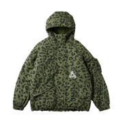 Palace M-Tech Hooded Jacket Olive Cheetah - 22FW