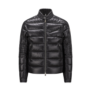 Moncler Authie Short Down Jacket Black - 23FW