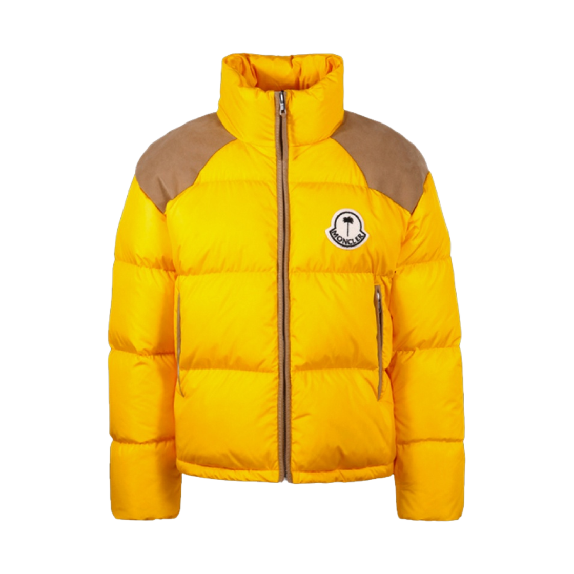 몽클레르 x 팜 엔젤스 켈시 쇼트 다운 자켓 메이즈 - 21FW(Moncler x Palm Angels Kelsey Short Down Jacket Maize - 21FW)