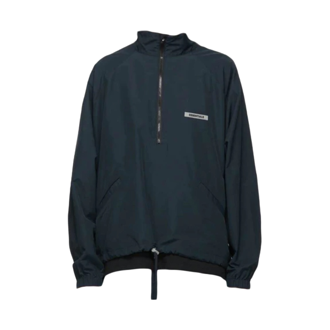 에센셜 하프집 트랙 자켓 네이비/다크 네이비 - 에센스 한정