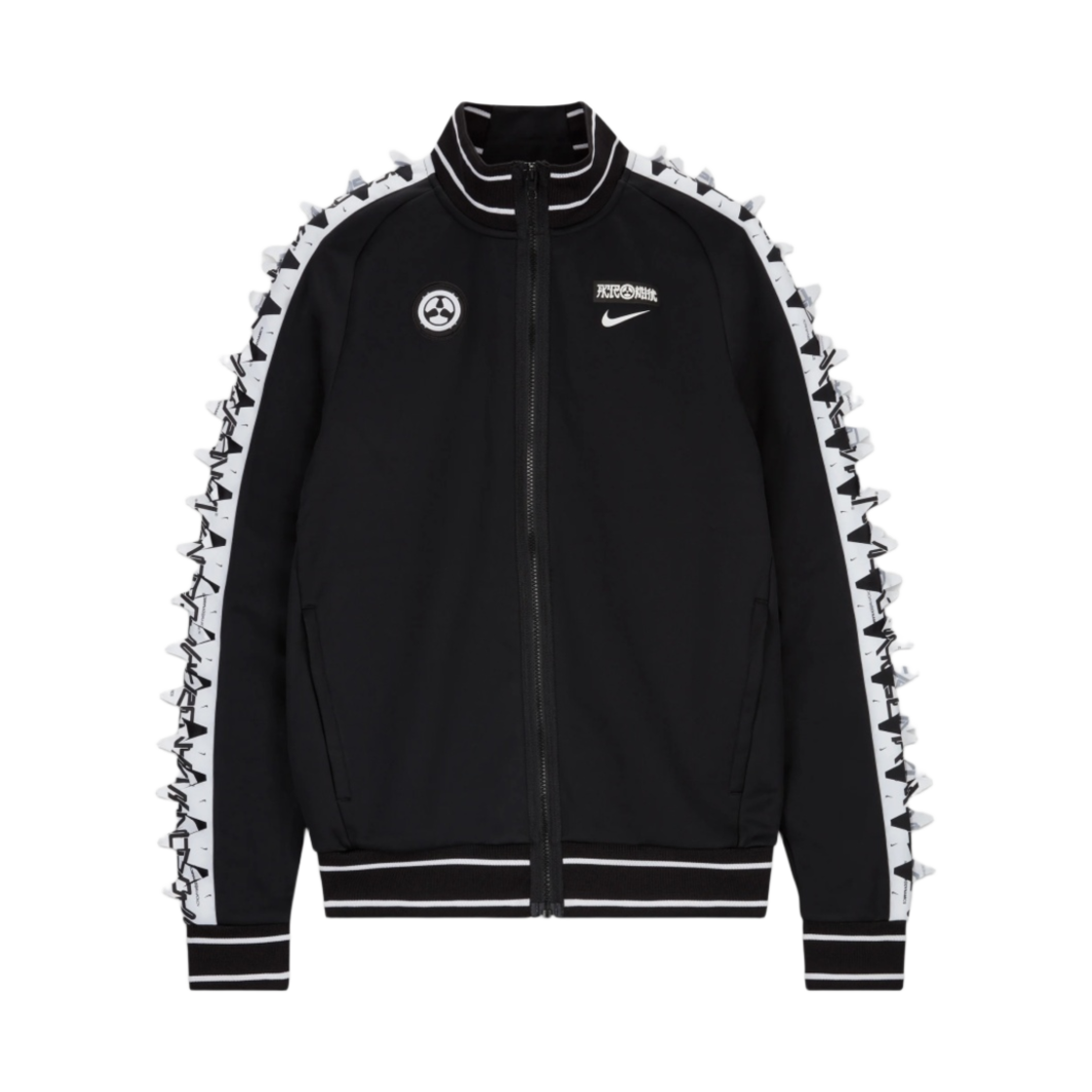 나이키 x 아크로님 NRG 니트 자켓 블랙 - 아시아(Nike x Acronym NRG Knit Jacket Black - Asia)