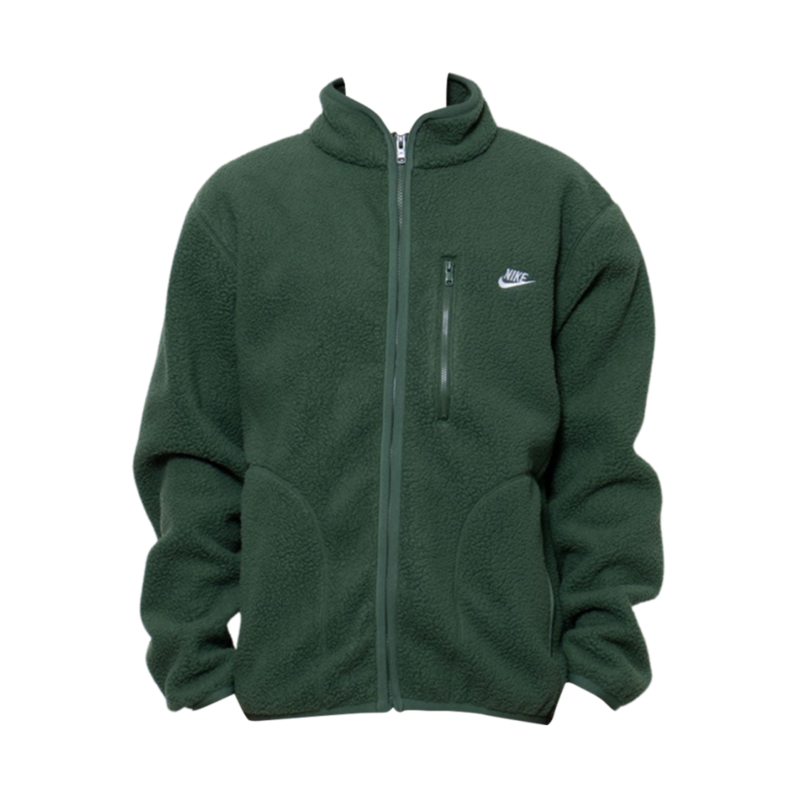 FZ0889-323 Nike NSW Club Fleece Jacket Fir White - Asia