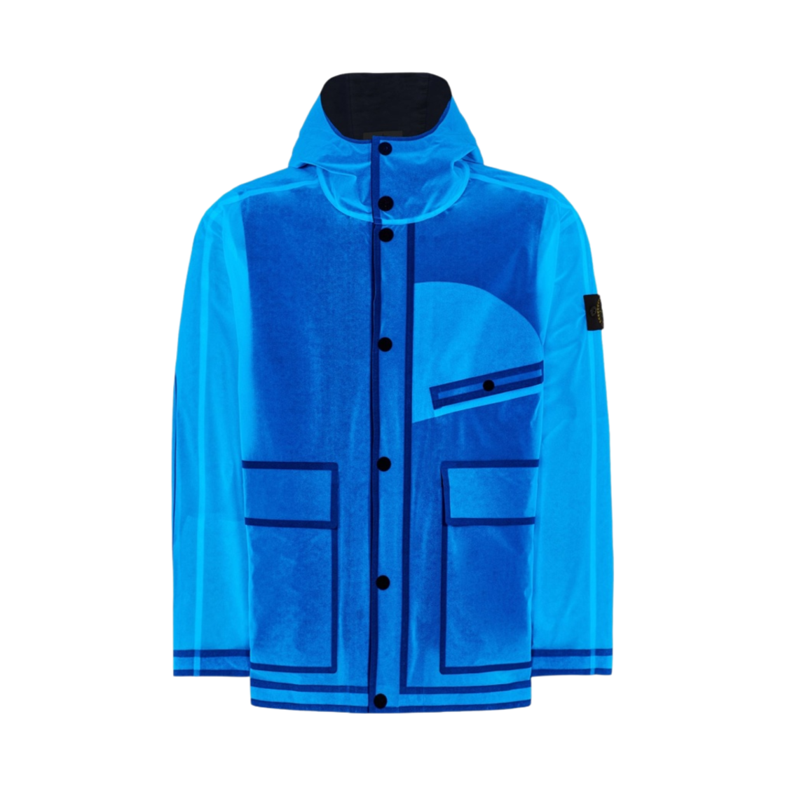 스톤 아일랜드 401Q3 루미네센트 폴리 커버 컴포짓 40주년 후드 자켓 화이트 - 22FW(Stone Island 401Q3 Luminescent Poly Cover Composite 40th Anniversary Hooded Jacket White - 22FW) - 2