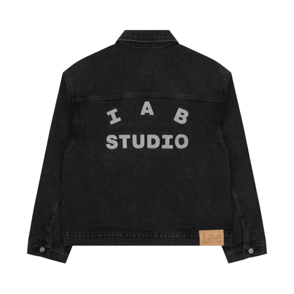 아이앱 스튜디오 x 리 데님 자켓 블랙(IAB Studio x Lee Denim Jacket Black)
