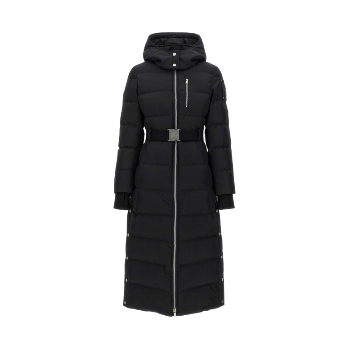 (W) 무스너클 클라우드 롱 파카 블랙((W) Moose Knuckles Cloud Long Parka Black)