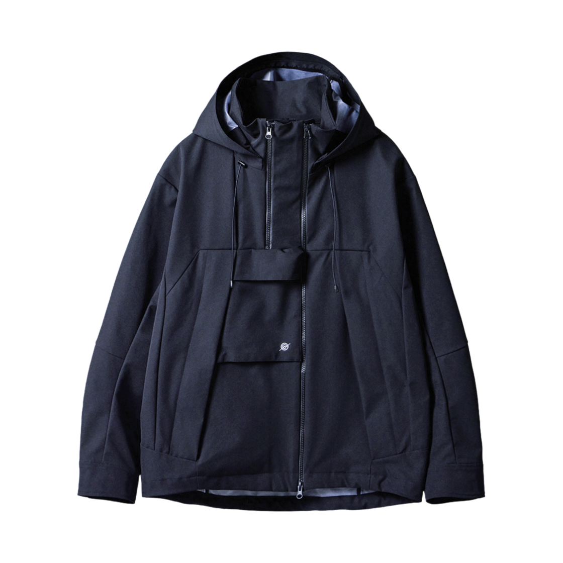 KA3JK1053M_NAVY KALA PATTHAR 3 Layer Hard Shell Mid-Jacket Navy