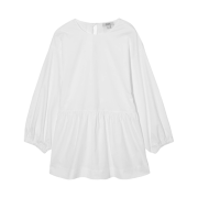 (W) COS Adjustable Tunic Style Top White
