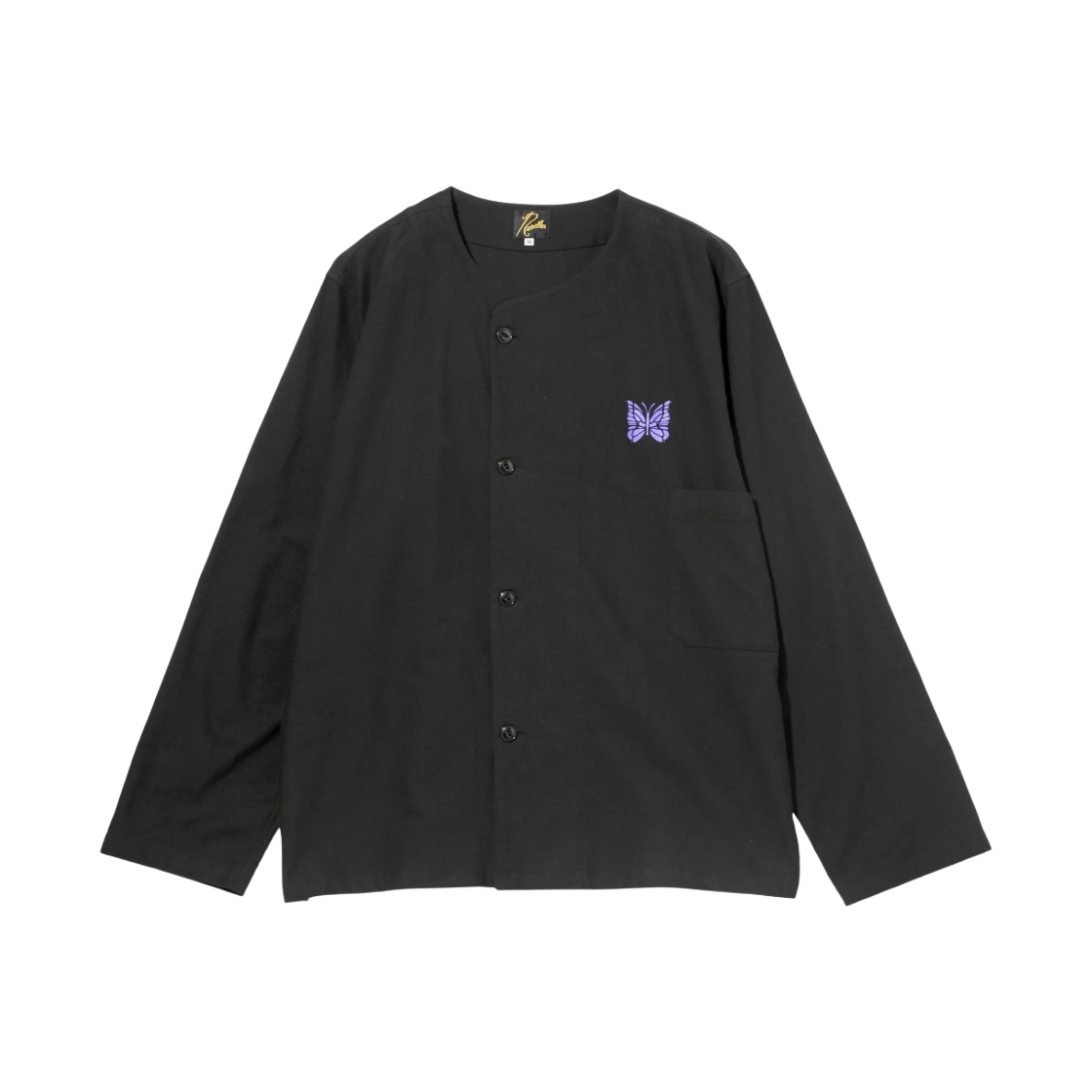 니들스 파자마 세트 코튼 플란넬 블랙(Needles Pajama Set Cotton Flannel Black) - 2
