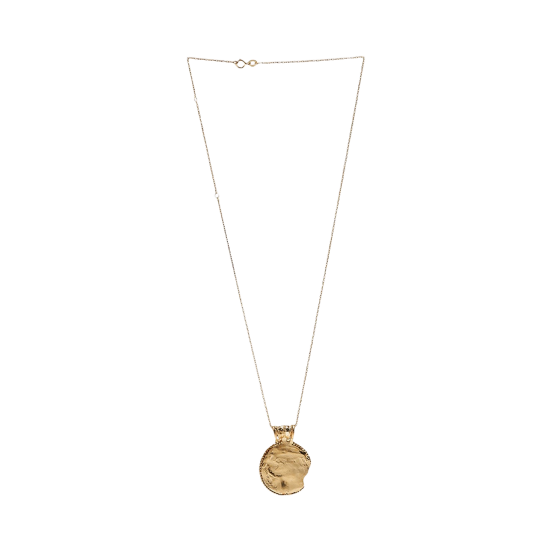 알리기에리 더 썬 살루테이션 메달리온 네클리스 골드 플레이티드(Alighieri The Sun Salutations Medallion Necklace Gold Plated) - 2