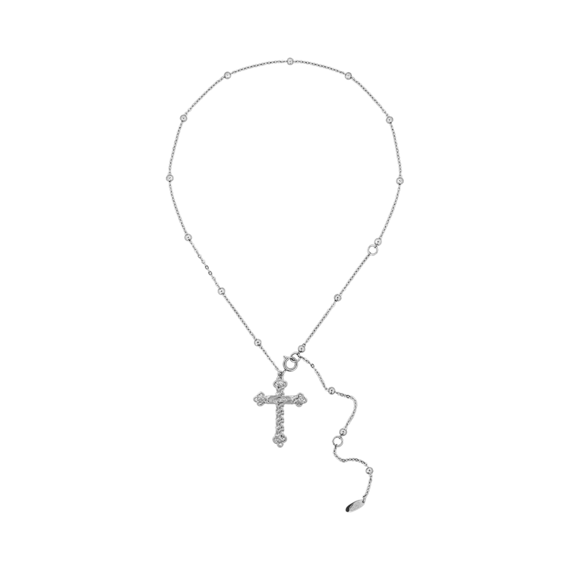 센티멍 넘버 473 매듭 십자가 네크리스 실버(Sentiments No.473 Knot Cross Necklace Silver)