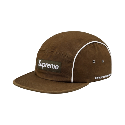Supreme Piping Camp Cap Moss - 18FW