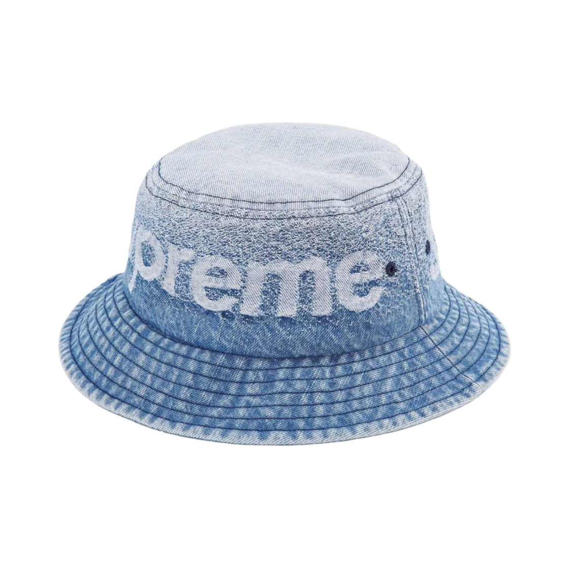 슈프림 페이드 자카드 데님 크러셔 블루 - 22SS(Supreme Fade Jacquard Denim Crusher Blue - 22SS) - 2