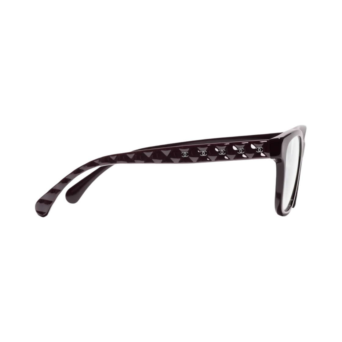 샤넬 스퀘어 프레임 아세테이트 & 버건디(Chanel Square Eyeglasses Acetate & Burgundy) - 3