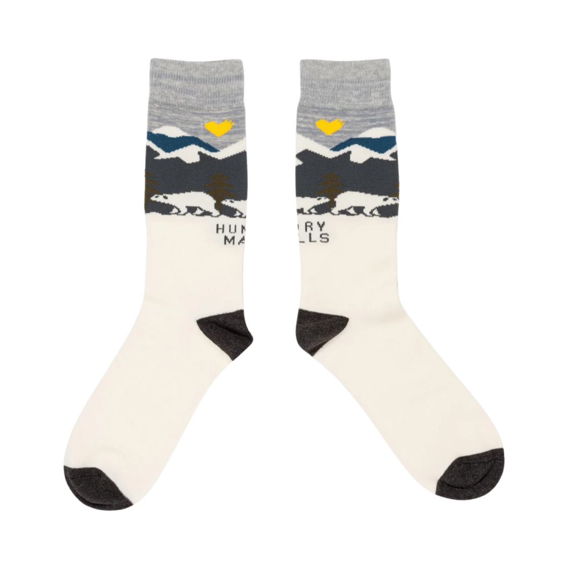 휴먼 메이드 자카드 삭스 화이트(Human Made Jacquard Socks White) - 2