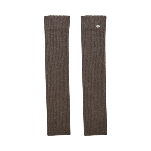 MF24710SS001MBRFR Margarin Fingers Cozy Loose Leg Warmer Brown