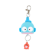 Sanrio Hangyodon Face Reel Key Holder