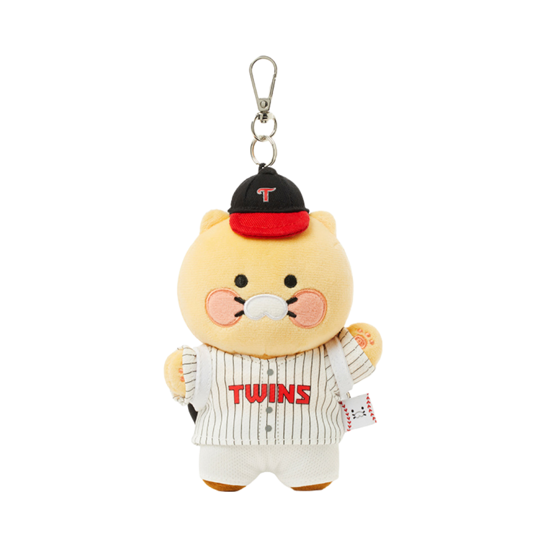 한국 프로야구 x 카카오 프렌즈 춘식이 키링 LG 트윈스 V4(KBO x Kakao Friends Choonsik Keyring LG Twins V4)