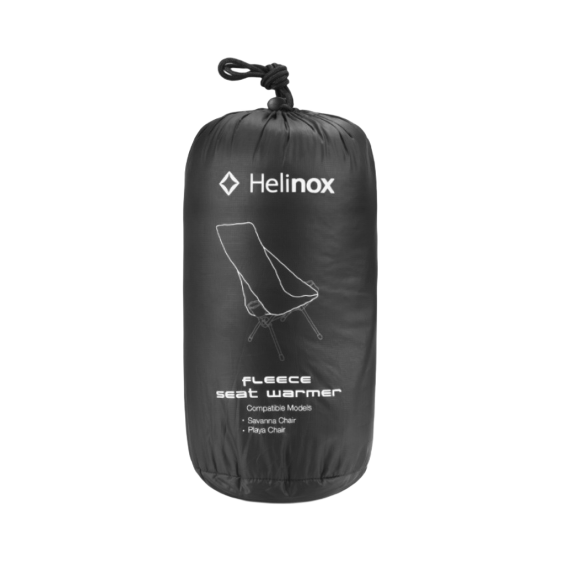 헬리녹스 사바나 & 플라야 체어용 플리스 시트 워머 블랙(Helinox Fleece Warmer for Savanna & Playa Chair Black) - 2