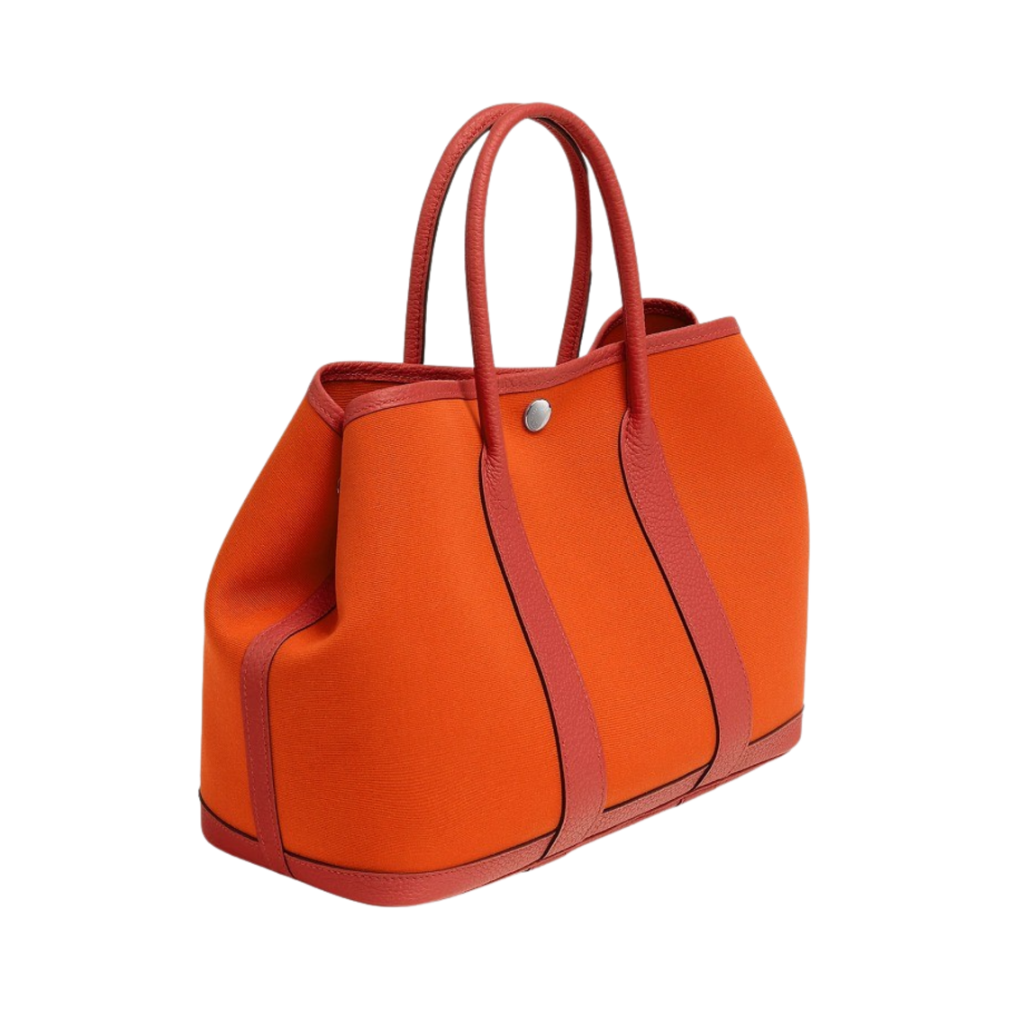 에르메스 가든 파티 30 백 오피시에 네곤다 & 팔라듐 하드웨어 오랑쥬 미니옴 썽귄(Hermes Garden Party 30 Bag Officier Negonda & Palladium Orange Minium Sanguine) - 2