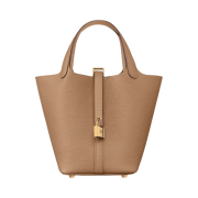 Hermes Picotin Lock 18 Bag Clemence & Gold Chai