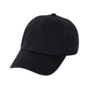 Nike Club Unstructured Futura Washed Cap Black