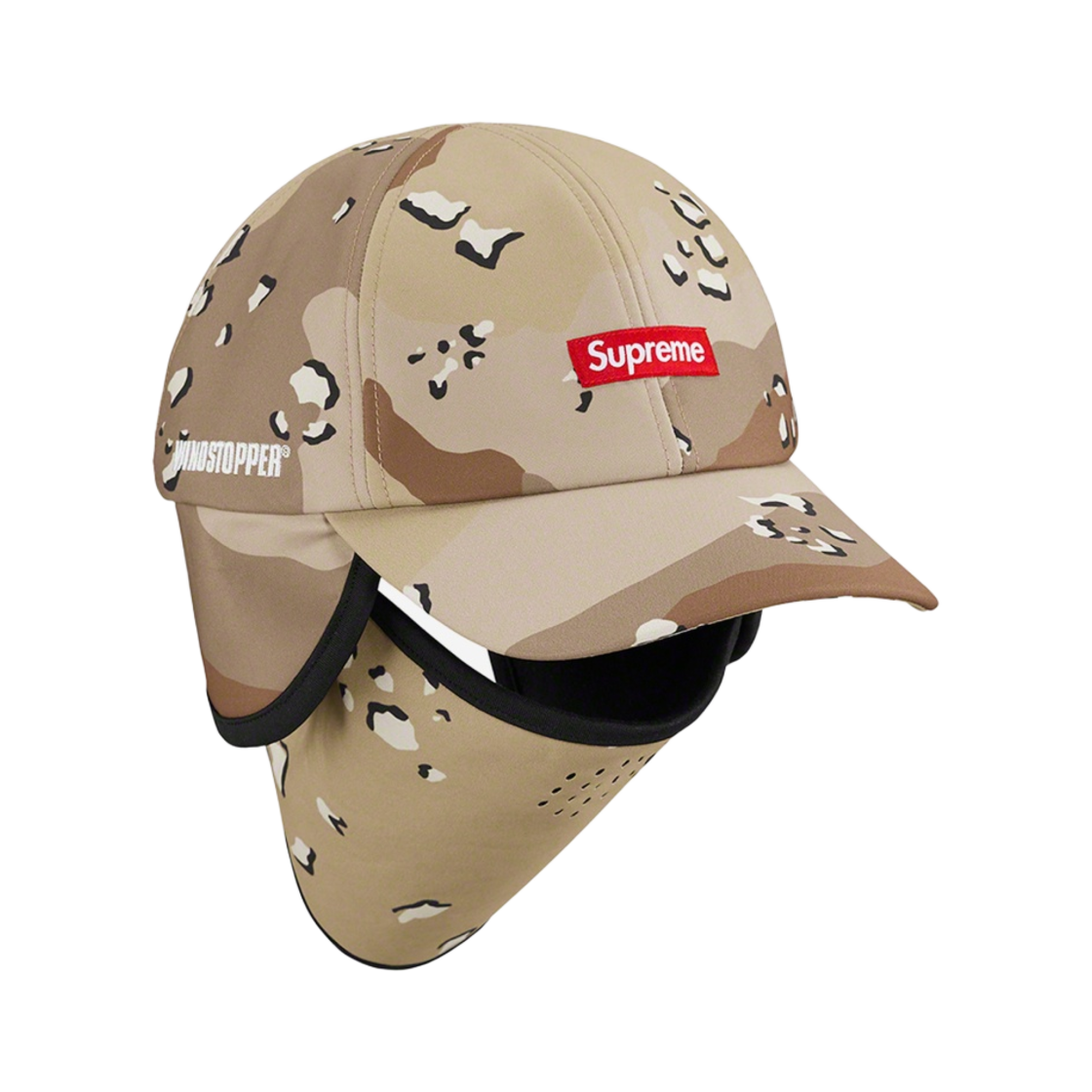 슈프림 윈드스토퍼 페이스마스크 6-패널 캡 초콜릿 칩 카모 - 22FW(Supreme Windstopper Facemask 6-Panel Chocolate Chip Camo - 22FW) - 1