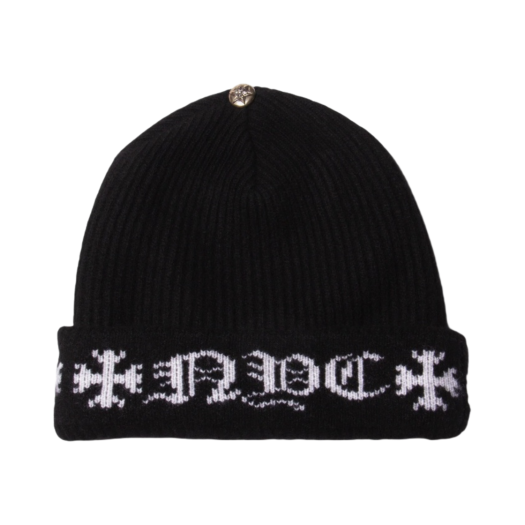 크롬하츠 빅 대디 캐시미어 비니 블랙 | Chrome Hearts | KREAM