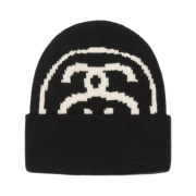 Stussy Big Link Cuff Beanie Black
