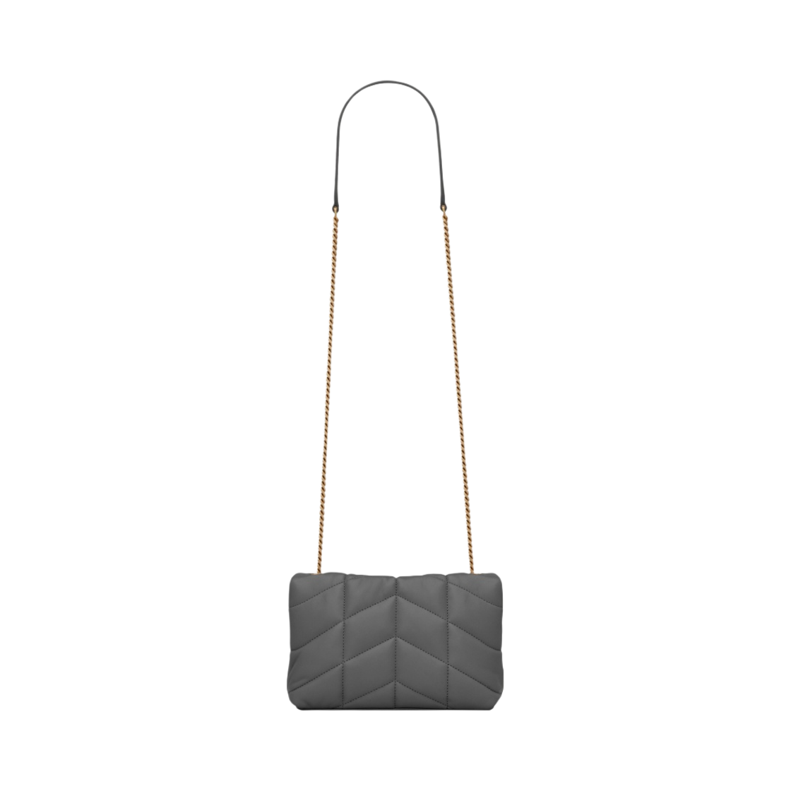 생로랑 퀼티드 램스킨 퍼퍼 토이백 스톰(Saint Laurent Quilted Lambskin Puffer Toy Bag Storm) - 3