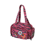 (W) Hysteric Glamour Patch Scratch Mini Boston Bag Pink