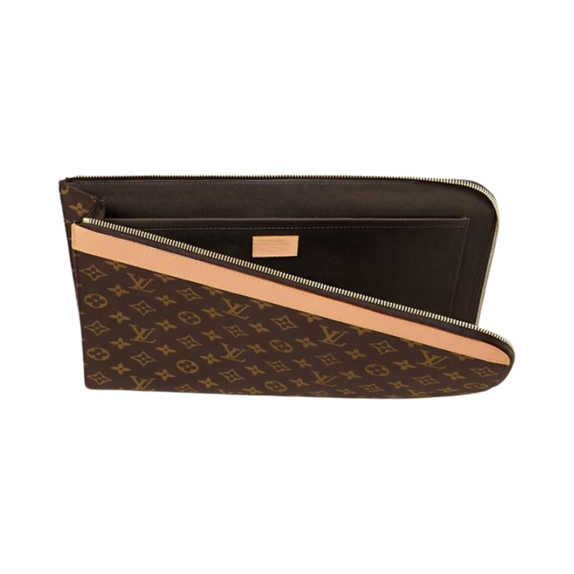 루이비통 포쉐트 주르 모노그램 코티드 캔버스 골드(Louis Vuitton Pochette Jour Monogram Coated Canvas Gold) - 2