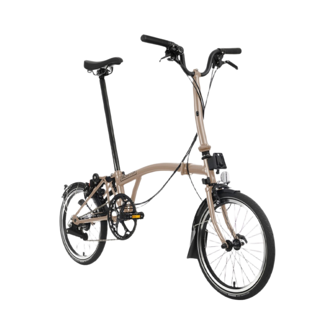 브롬톤 C 라인 익스플로어 6 스피드 랙 듄 샌드(Brompton C Line Explore 6 Speed with Rack Dune Sand) - 2