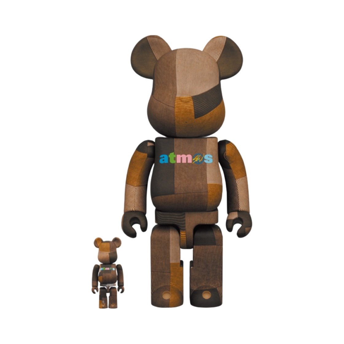 베어브릭 x 아트모스 x 션 우더스푼 100% & 400% 세트(Bearbrick x Atmos x Sean Wotherspoon 100% & 400% Set)