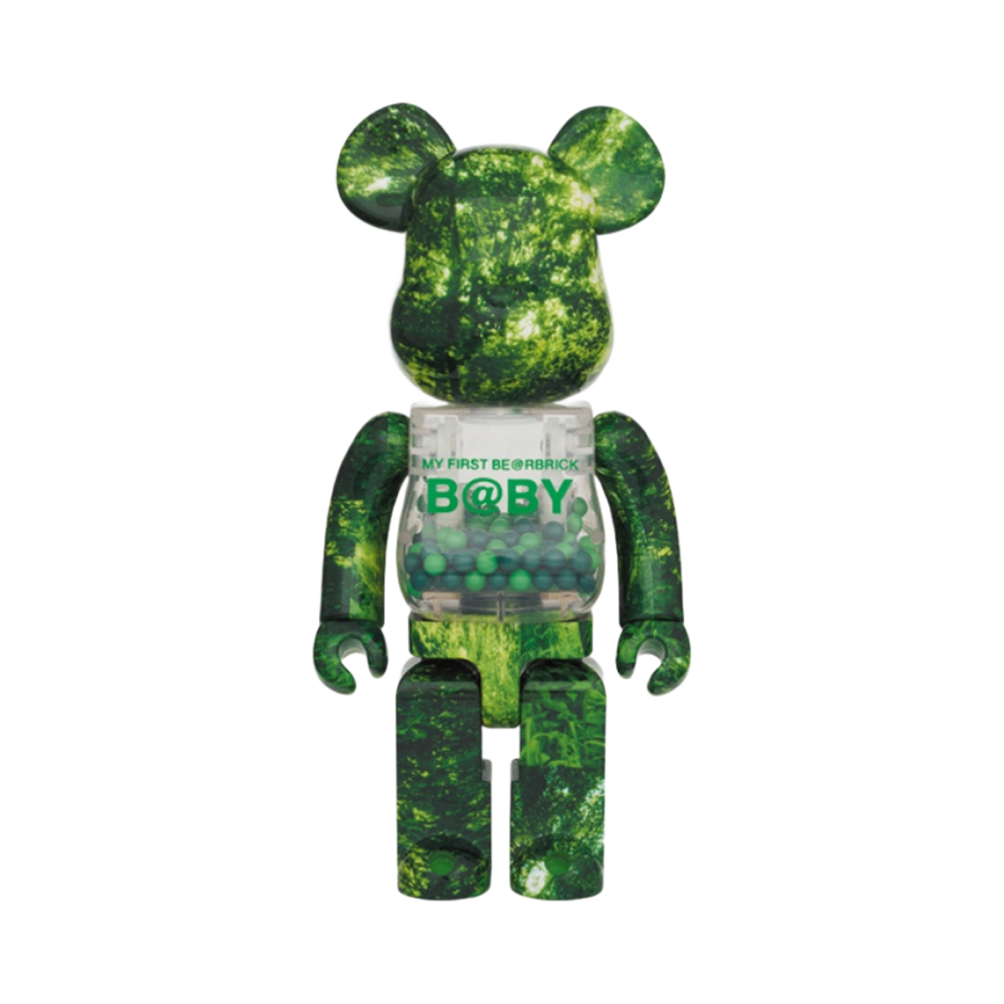 베어브릭 마이 퍼스트 베어브릭 베이비 100% & 400% 세트 포레스트 그린(Bearbrick My First Bearbrick Baby 100% & 400% Set Forest Green) - 2