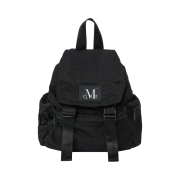 MUCENT Bay 2 Buckle String Nylon Back Pack Black
