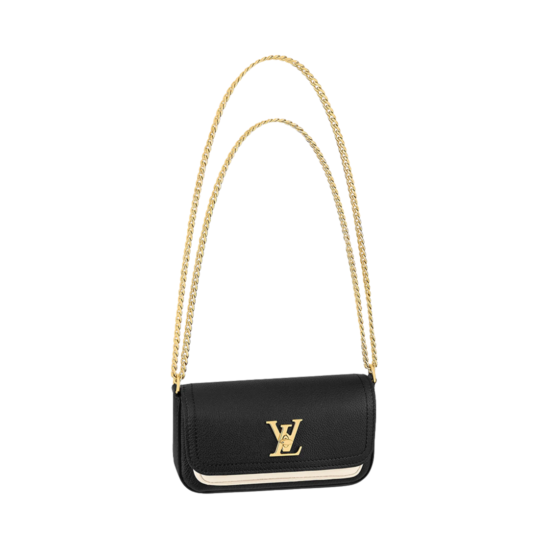 M81560 Louis Vuitton Lockme Tender Pochette Black - #2