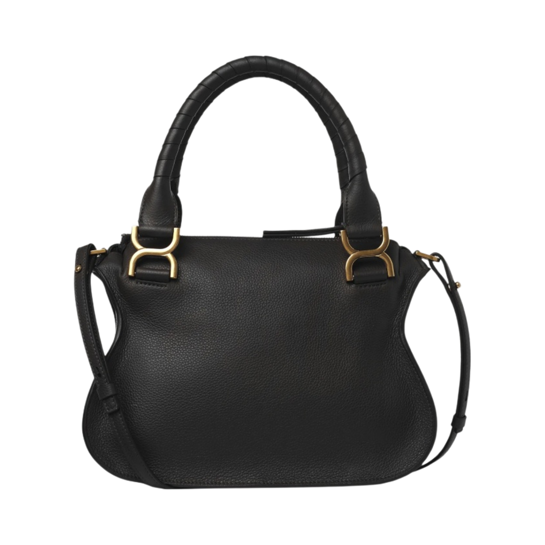 끌로에 마르씨 스몰 더블 캐리백 블랙(Chloe Marcie Small Double Carry Bag Black) - 2