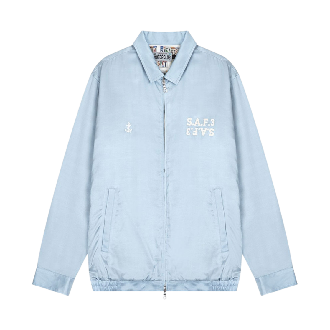 saf00374 Safarispot Region Motors Club Silk Jacket