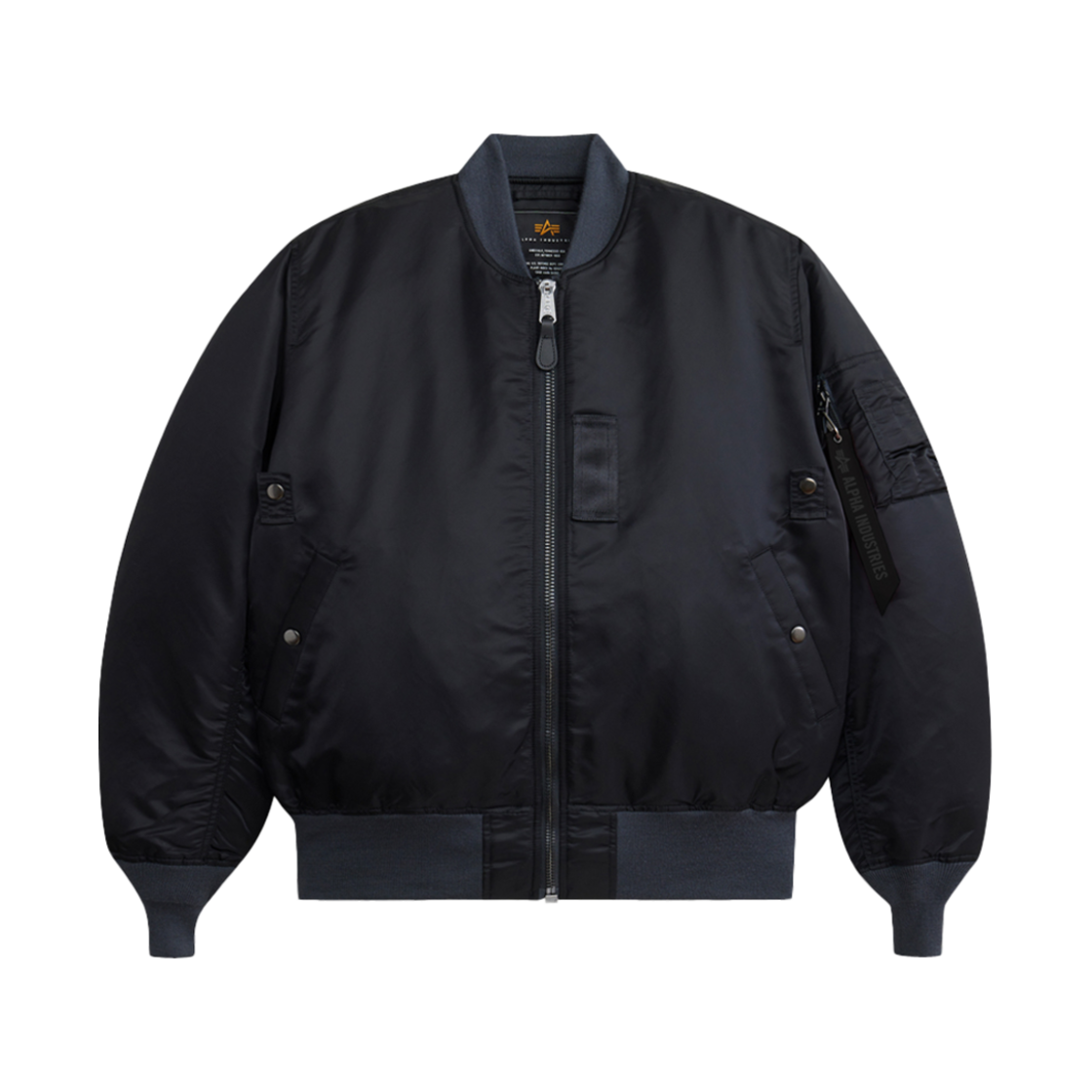 알파인더스트리 1960s MA-1 플라이트 재킷 블랙(ALPHA INDUSTRIES 1960s MA-1 Flight Jacket Black)