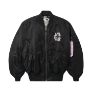 Anti Social Social Club x Alpha Industries MA-1 Flight Jacket Black