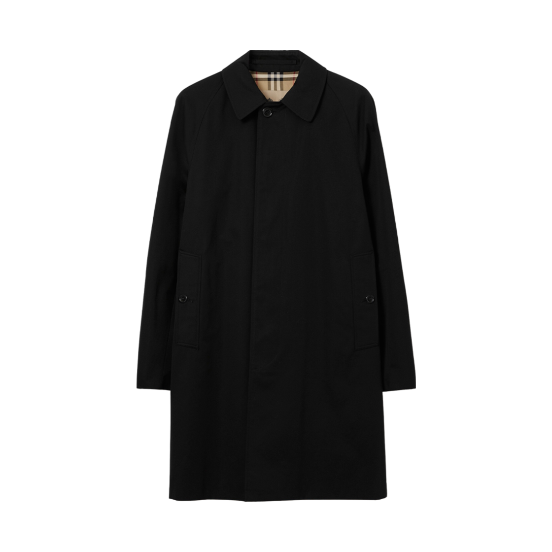 버버리 캠든 헤리티지 카 코트 블랙(Burberry Camden Heritage Car Coat Black) - 1