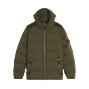 Stone Island 43728 Seamless Tunnel Nylon Down-TC Jacket Olive Green - 23FW