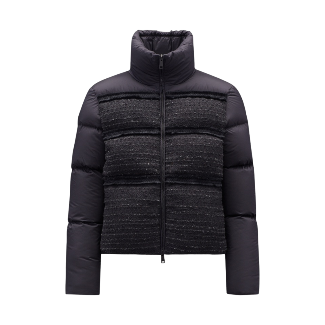 (W) 몽클레르 오쿤 쇼트 다운 자켓 블랙 - 22FW((W) Moncler Aucun Short Down Jacket Black - 22FW) - 1