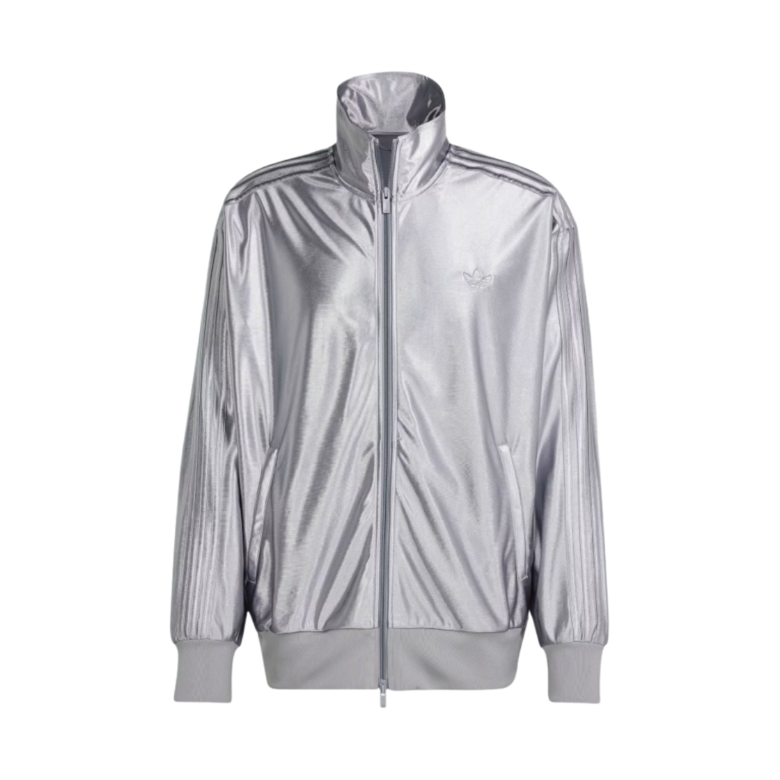 아디다스 오버사이즈 파이어버드 트랙탑 라이트 오닉스 - US 사이즈(Adidas Oversized Firebird Track Top Light Onix - US Sizing)