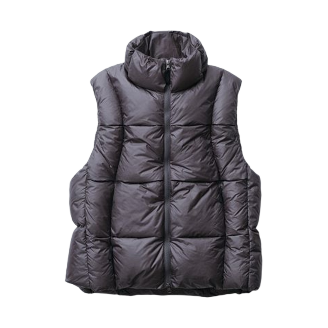 GZ23301 Goldwin 0 Three Dimensional Down Vest Lead Gray