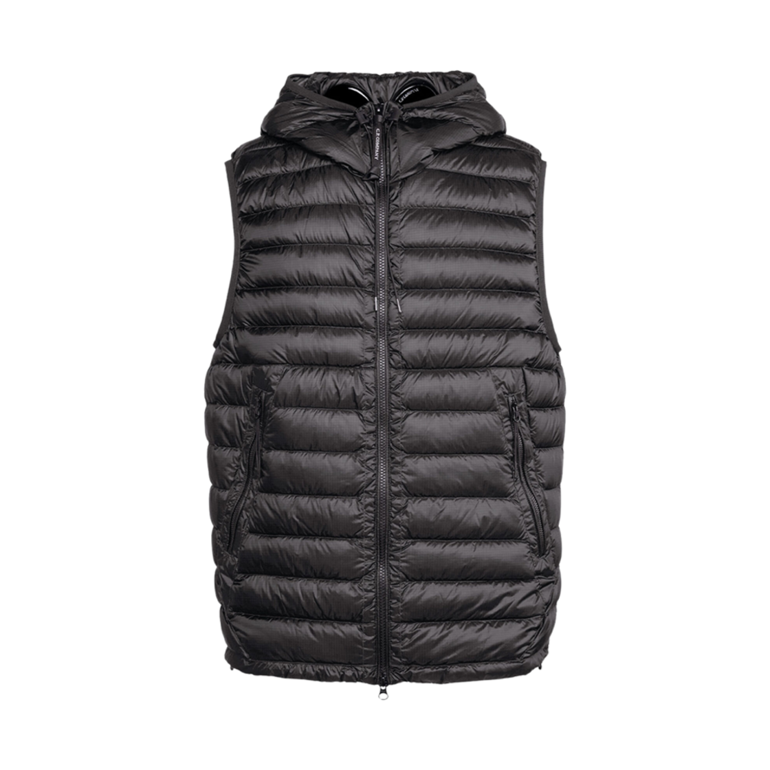 15CMOW171A006099A999 C.P. Company D.D. Shell Goggle Down Vest Black - 23FW